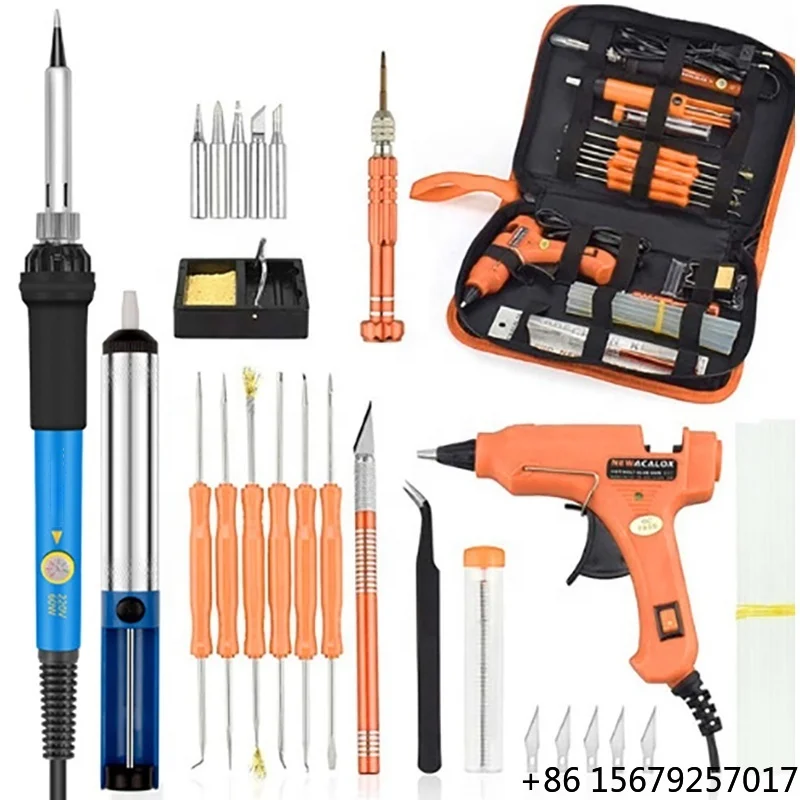 Wholesale Products Skyasia Tool Set 60W Fer a Souder Soldering Irons Adjustable Temperature Electric Soldering Iron