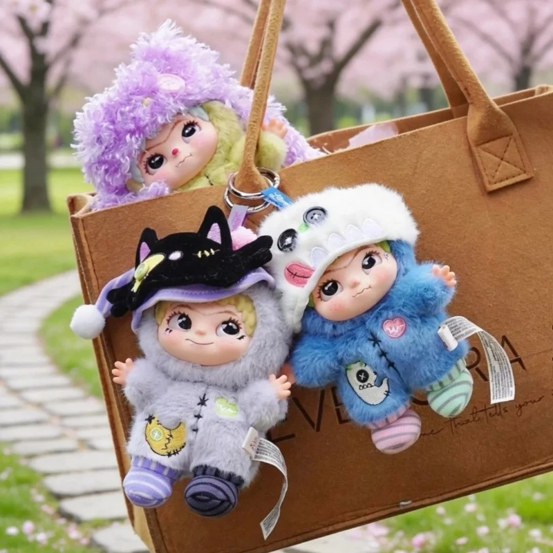 

The Handicraft World of Wakuku Series Vinyl Plush Blind Box Mystery Figure Surprise Box Kawaii Anime Doll Bag Pendant Gift Toy