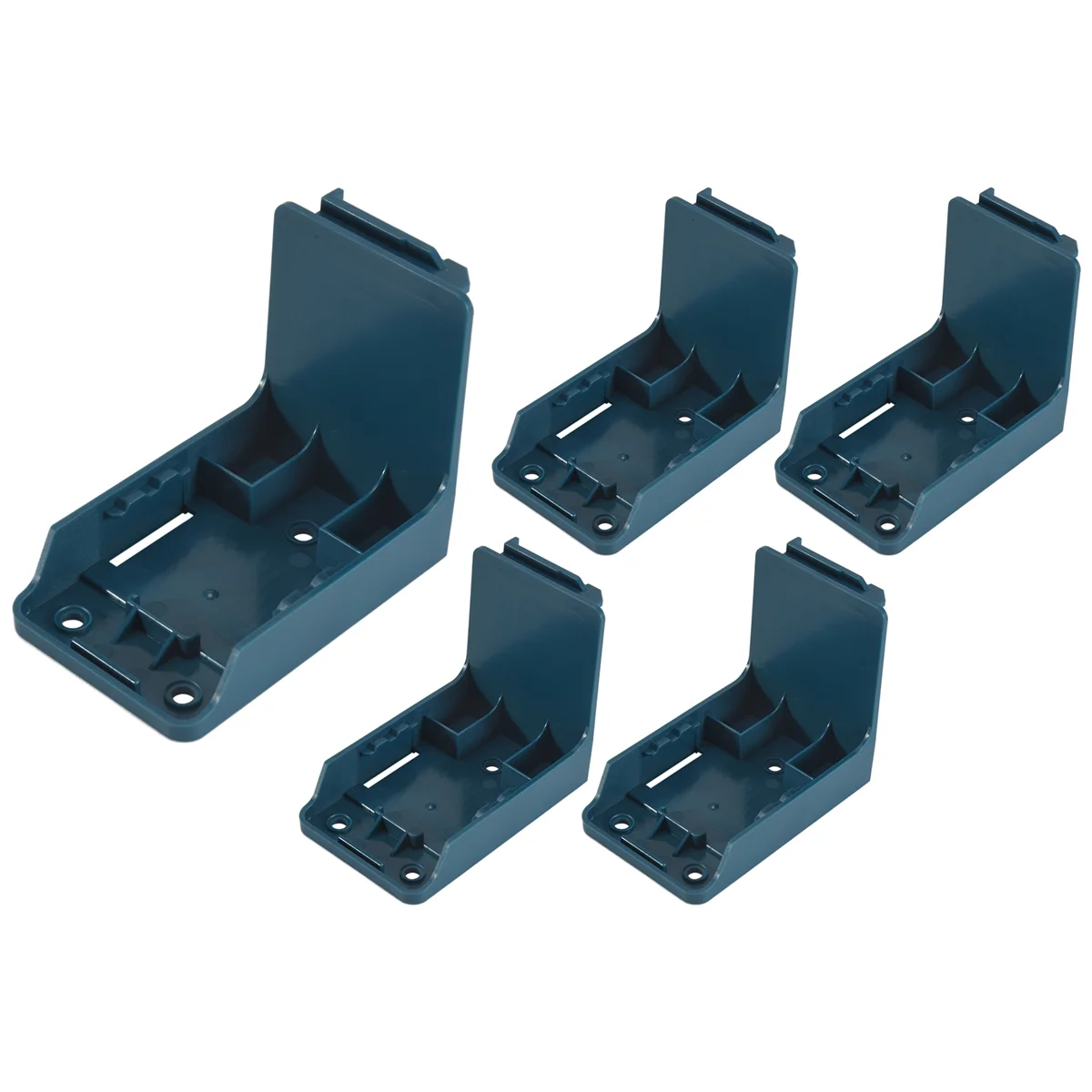 

AB34 5 Packs Tool Mount for Makita 18V,Battery Holder for Makita 18V Battery Mounts/Hanger/Dock Holder