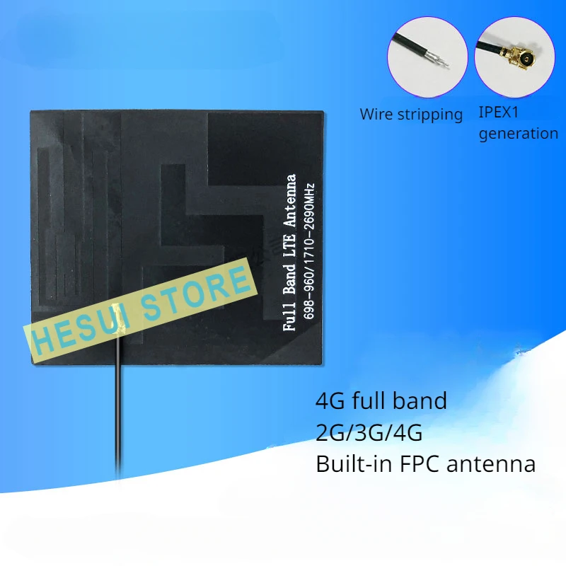 GSM 2G 3G LTE 4G GPRS WCDMA NB-iot full band built-in FPC patch antenna