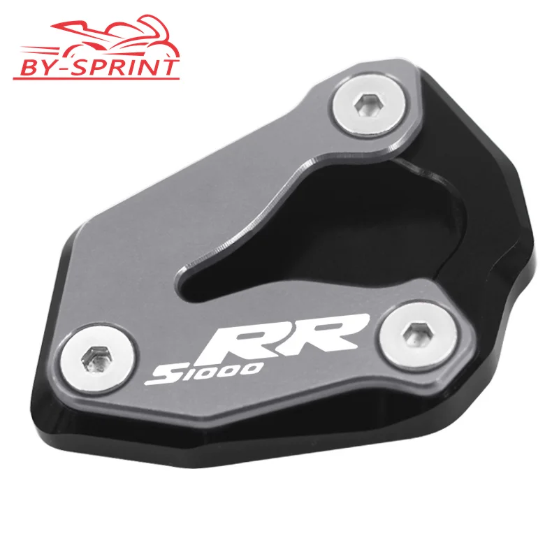 NEW Kickstand Side Stand Enlarger Plate Foot Enlarge Extension Pad Motorcycle For BMW S1000R S1000RR S1000 R S1000 RR 2019-2023