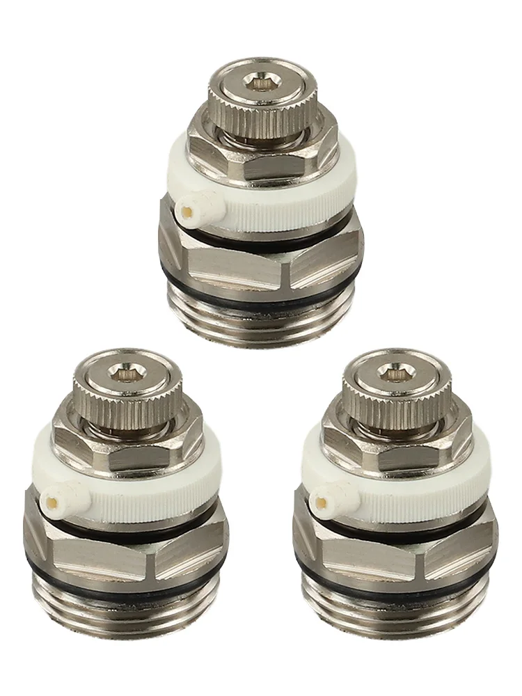 Brass Bleed Valve Automatic Bleed Valve Heating for System Maintenance 3 4 Inch Self Bleeding Radiator Accessories Air Release