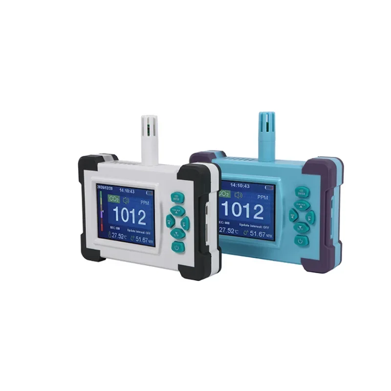 LCD Display Air quality monitor measure CO2 PM2.5 Formaldehyde air monitor Portable Air Quality Meter