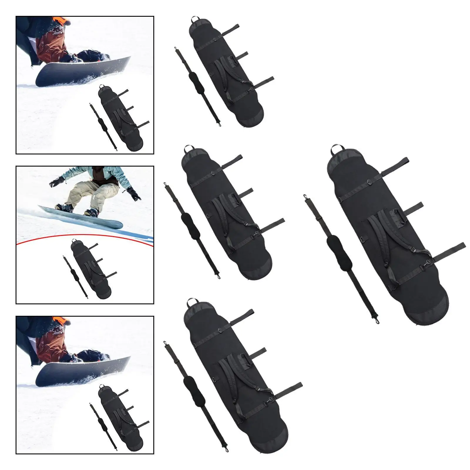 

Snowboard Sleeve Snowboard Protection Luggage Transport Wrap Suitcase Snowboard