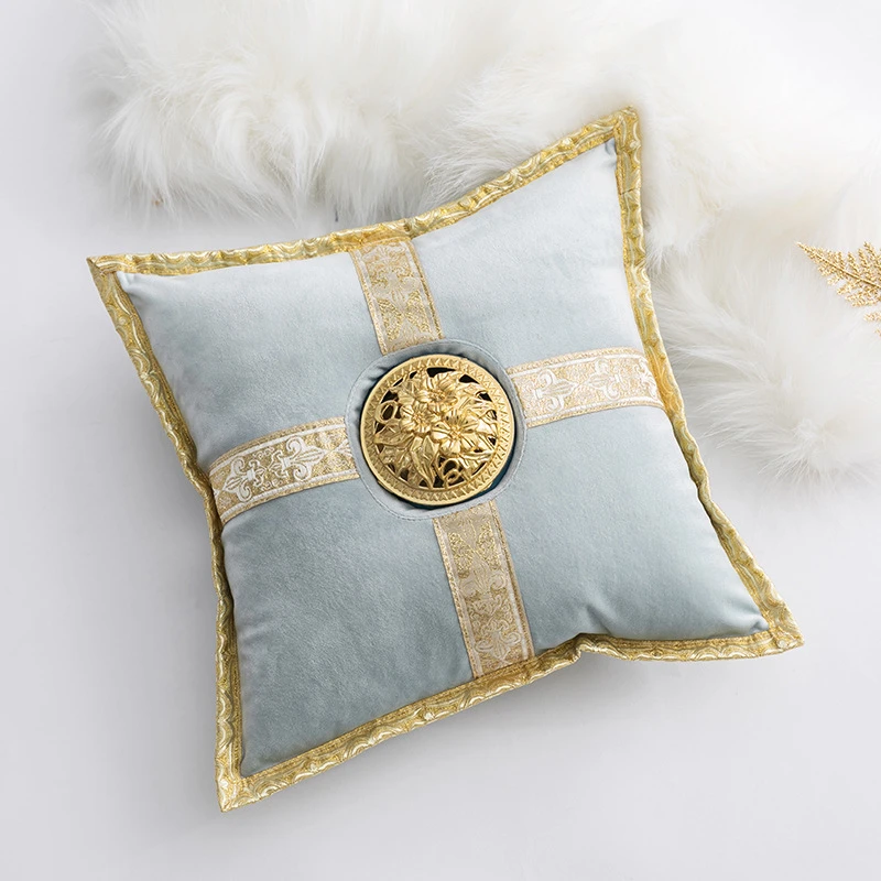 

30x30cm Square Middle East Luxury Super Censer Holder Incense Burner Pillow Aroma Cushion Yoga Accessories Home Decoration