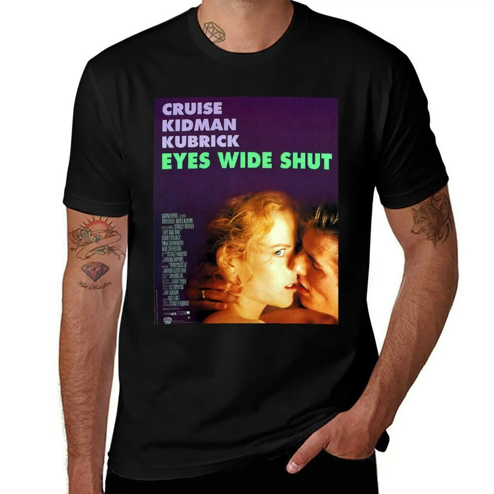 

Eyes Wide Shut T-Shirt Retro Style Print Casual Top