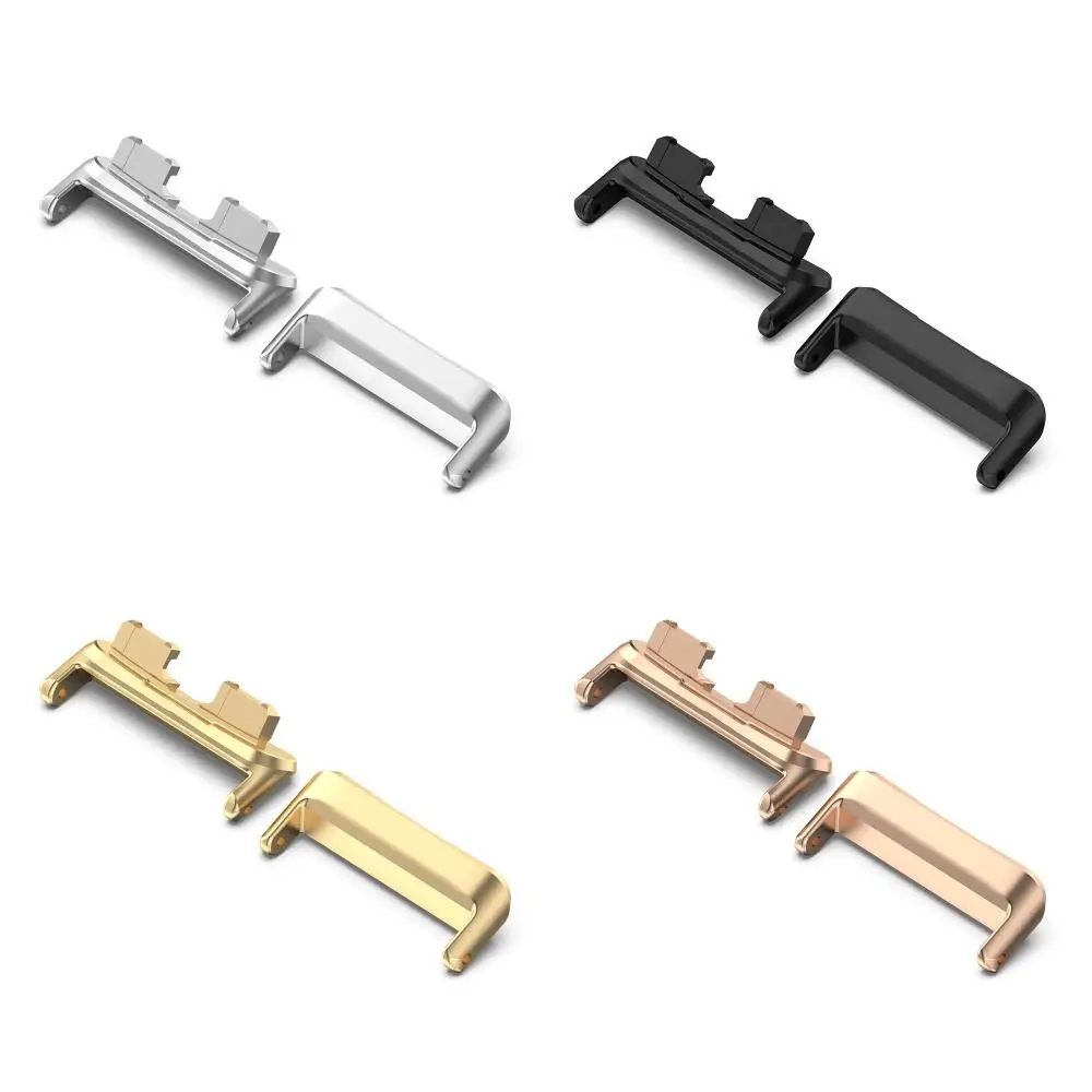 2Pcs New Metal Strap Adapter Wristband Watchband Watchband Connector Accessories 16MM Wristband Adapter for Band 9 8