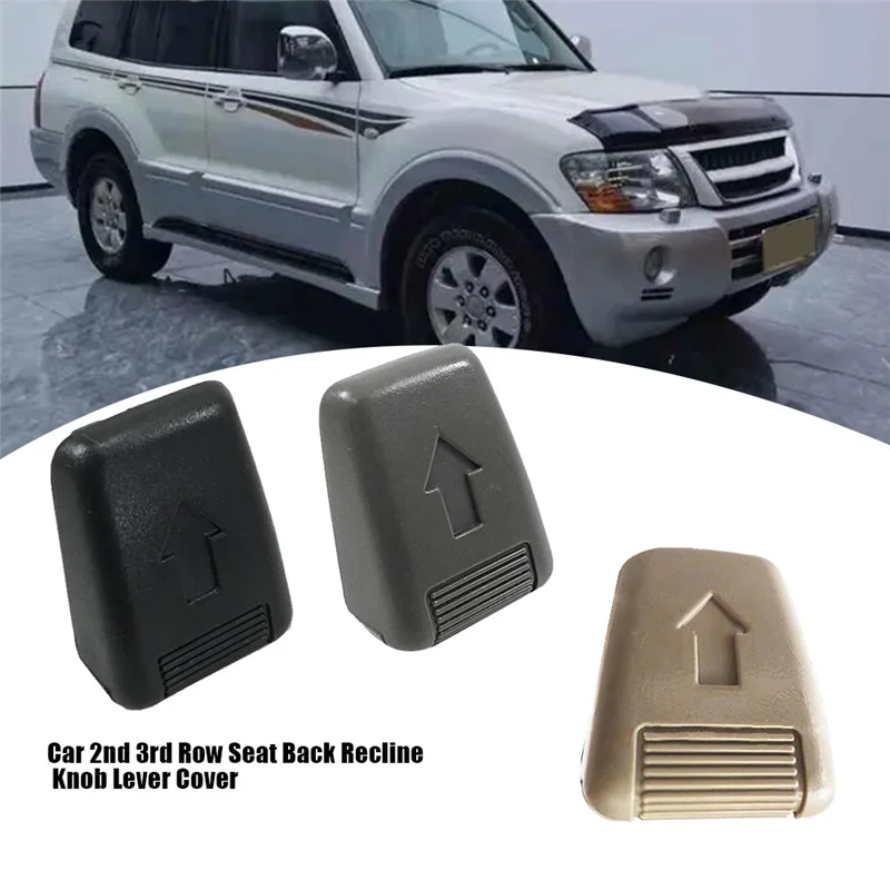 MR610534 for Mitsubishi Montero 2001-2006 Gen3 2Nd 3Rd Row Seat Back Recline Knob Lever MR610533 Button Switch Beige