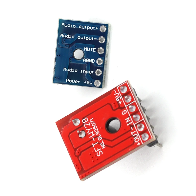 3/6Pcs Class D Digital Amplifier Board Mono Audio Module Low Distortion Amplifier Board 5W VS88715V DC2.5-5.5V LTK5128 Class AB