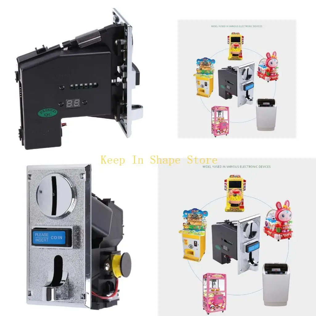 

U1JC Coin Selector Sorter for Arcade Game Replacement Arcade Game Accessory Supplies