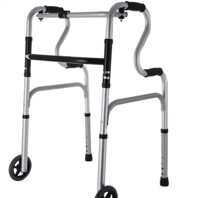 

Elderly rehabilitation walker assisted walking chair adjustable armrest foldable