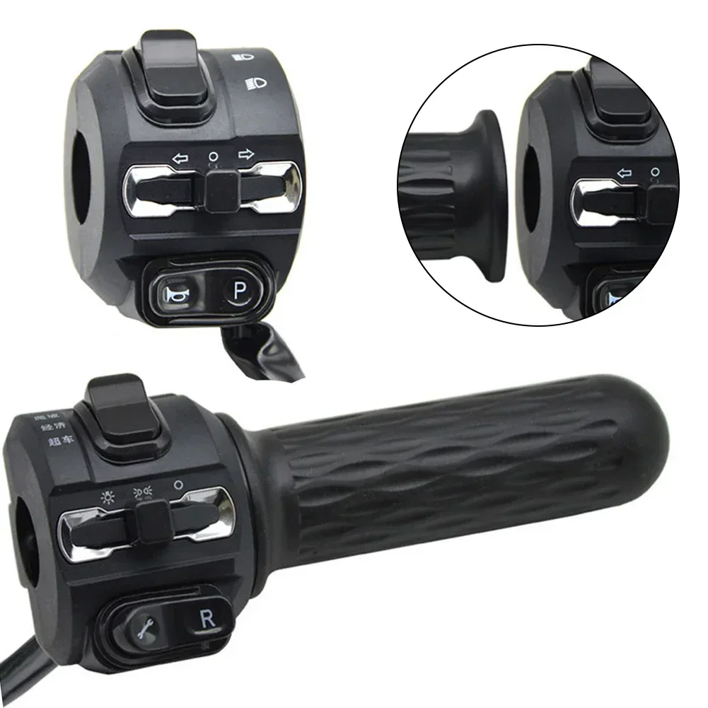 E-bike Electric Vehicles Throttle Switch Horn Headlights Turn Signals Electric Bicycle Spin Handle Disc Brake Split Spin Handle