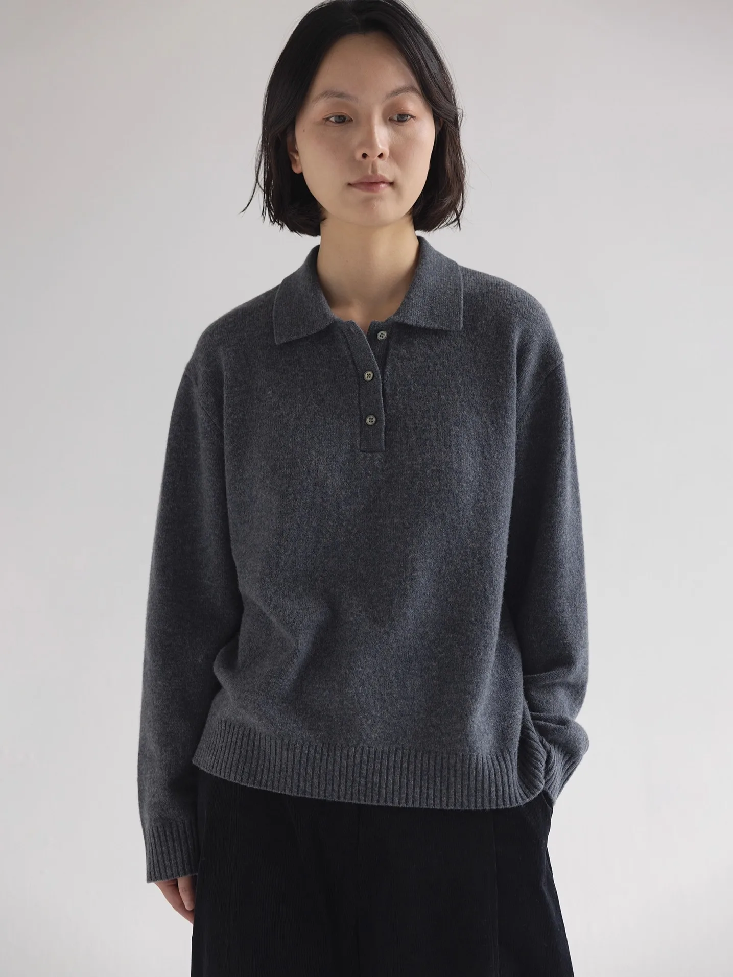 

JATPIT Pure Wool Ne Knitwear Long Sve Loose Fit Casual Sle Women's Sweater Autumn Winter New Arrival Warmth Comfort