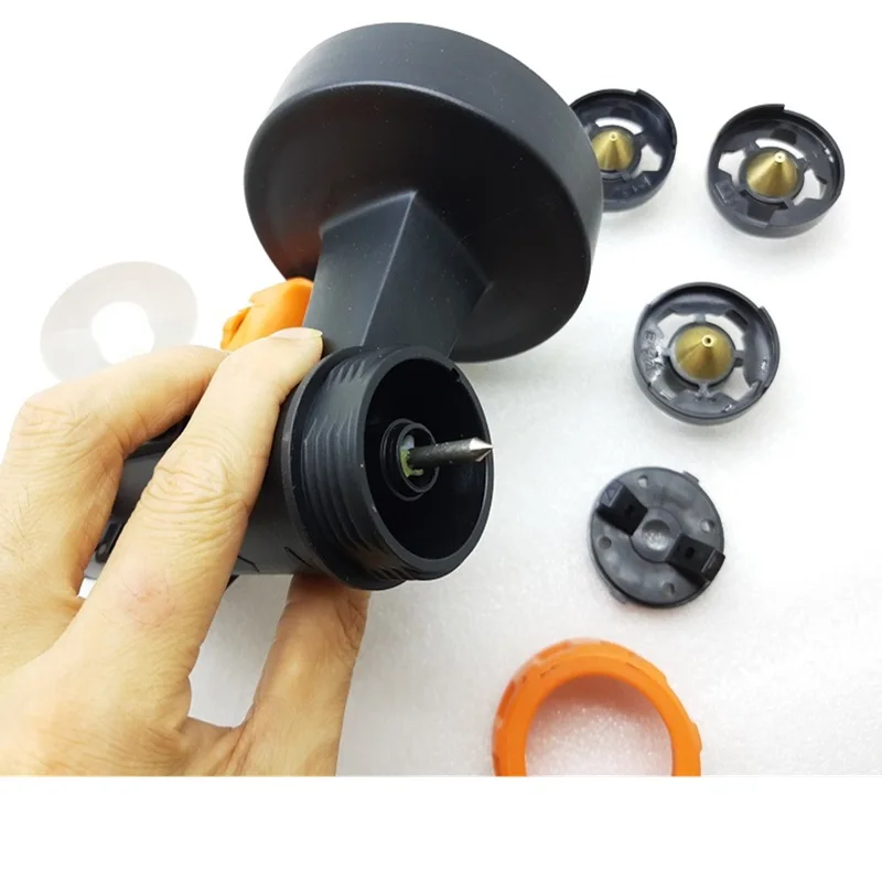New Nozzle gun body With 4pcs Copper Nozzle for Electric Spray Gun Paint Spray DIY Electric Spritzpistole 9617ST