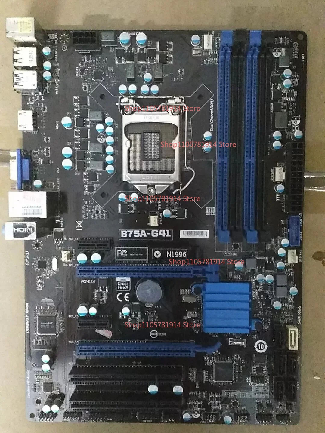 For MSI B75A G41 LGA1155 DDR3 Desktop ATX Large Board
