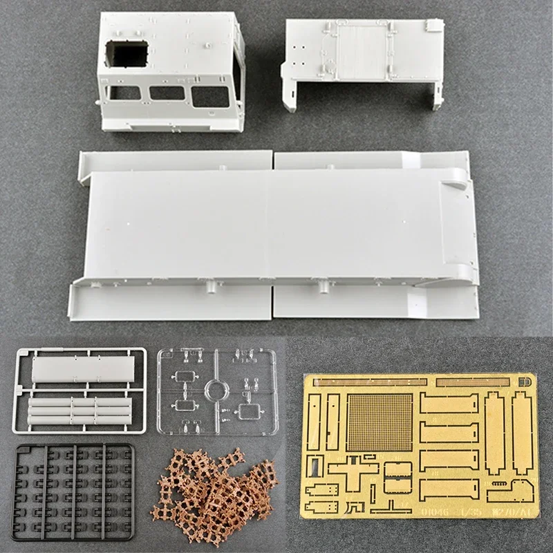 Trumpeter Model plastic assembly scale model kit 01048  M270/A1 multiple launch rocket system （Norway）1/35 Scale