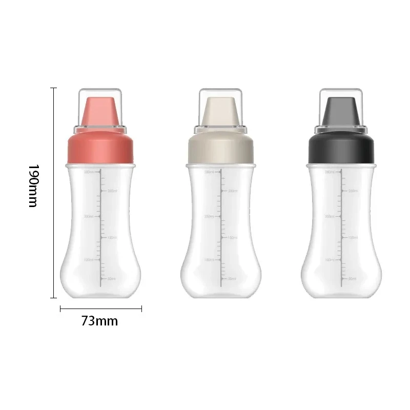 3 PCS Hole Squeeze Bottles Condiment Bottles With Nozzles Ketchup Mayonnaise Squeeze Bottle Honey Dispenser Kitchen supplies