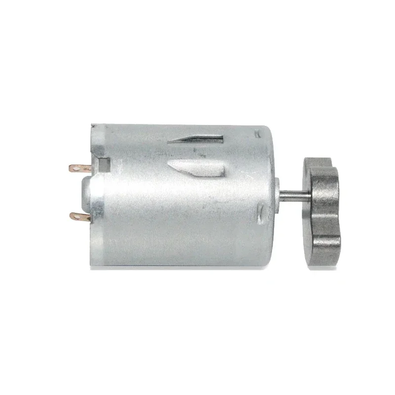 RK-370 single-axis double-axis fan-type vibration motor micro DC vibrator motor 6V 3000RPM 12V 6000RPM 24V small massager motor