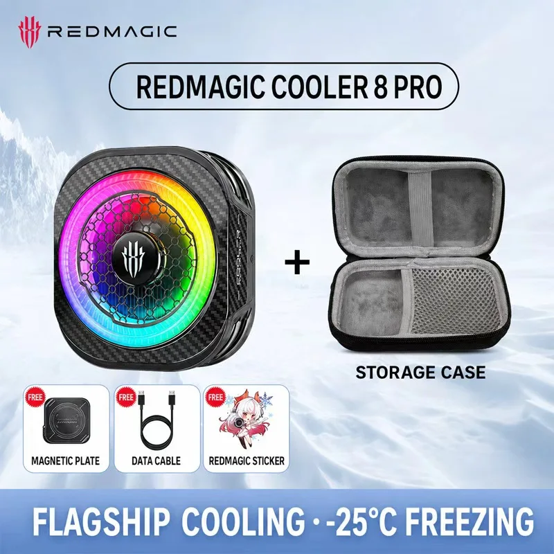 red-magic-radiator-series｜8pro-5pro-6pro-8air-magnetic-semiconductor-radiator-rgb-lighting-effect-low-noise-fast-cooling-for-mobile-gaming-and-live-streaming-on-phones-and-tablets