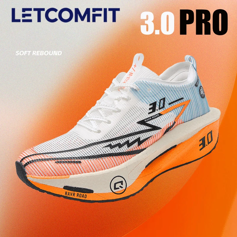 Soft Sole Cushioning Men's Running Shoes for Women High-quality Road Jogging Shoes Light Comfy Sneakers Mesh Training Shoes Male