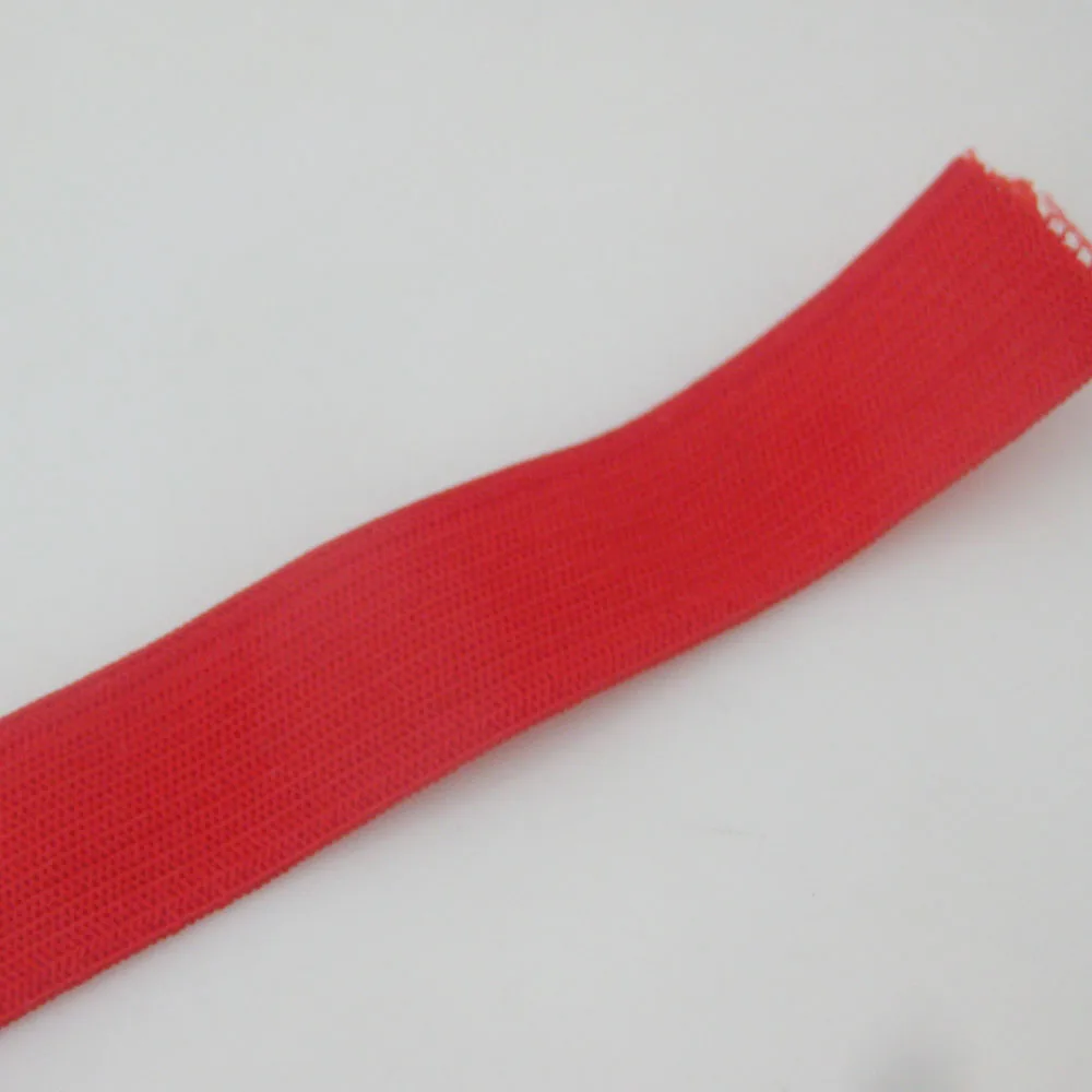 2 Meters 20MM Wide Red Color Elastic Bands Suitcase Bags Strips Belt DIY Sewing Accessories