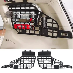 Trunk Side Window Molle Panel Storage Racks Cargo Organizers for Toyota Land Cruiser Prado J150 / Lexus GX460 2010-2022