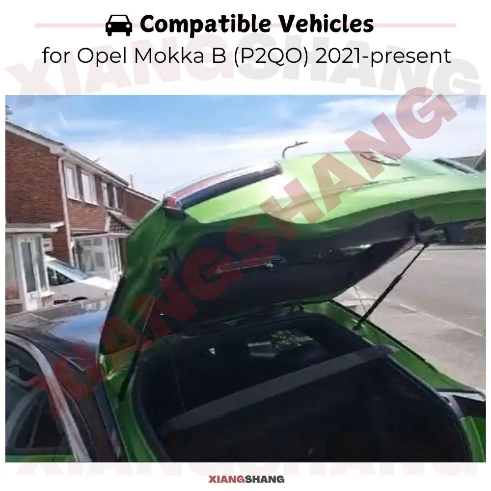 Auto Pop-Up Trunk Struts for Opel Mokka B (P2QO) 2021-present Automatic Opening Gas Lift Supports with Springs