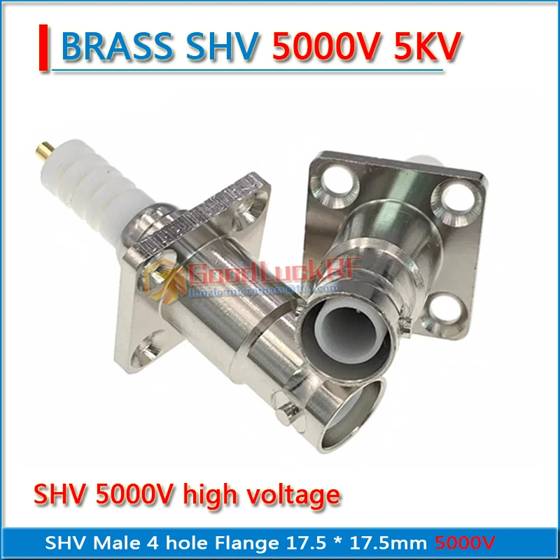 High Voltage Power 5000V 5KV SHV-5000V SHV-5KV SHV5000V SHV Female to Dual SHV Male 3 Split 