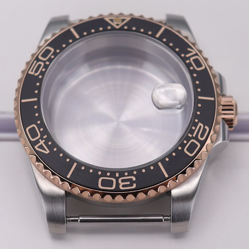 NH35 حركة 40 مللي متر ملحقات الساعة المعدلة مناسبة لـ 28.5 Eta 2824 shell 316 الفولاذ المقاوم للصدأ