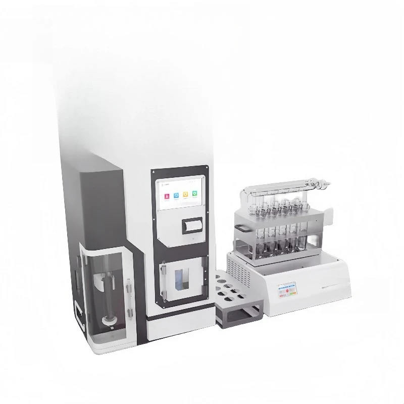 Automatic, fixed nitrogen distiller, fixed nitrogen analyzer