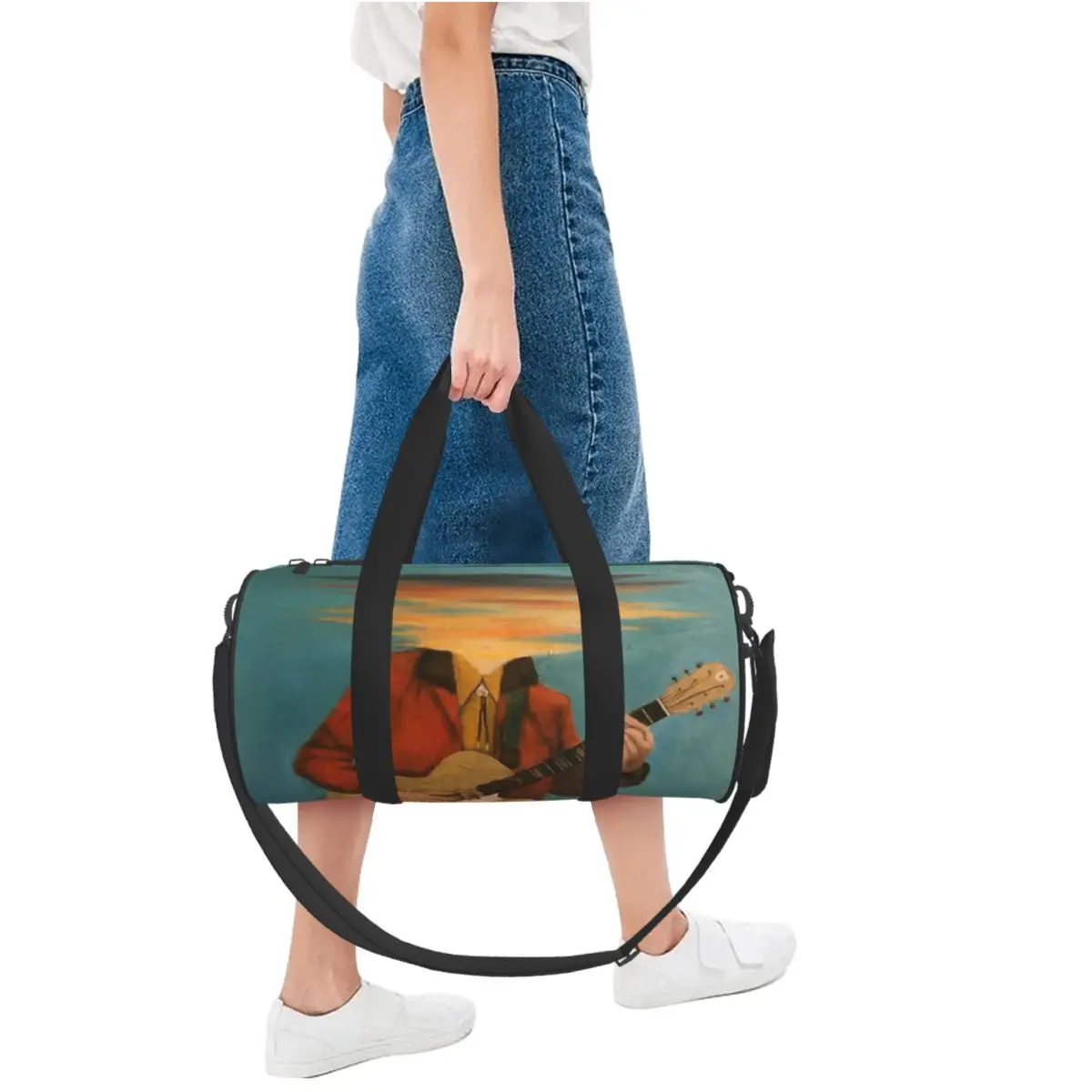 Lord Huron Mpritkaji Long Lost Large Duffle Gym Bag Multi-Functional Duffle Travel Bags Handbags Fitness bag 2