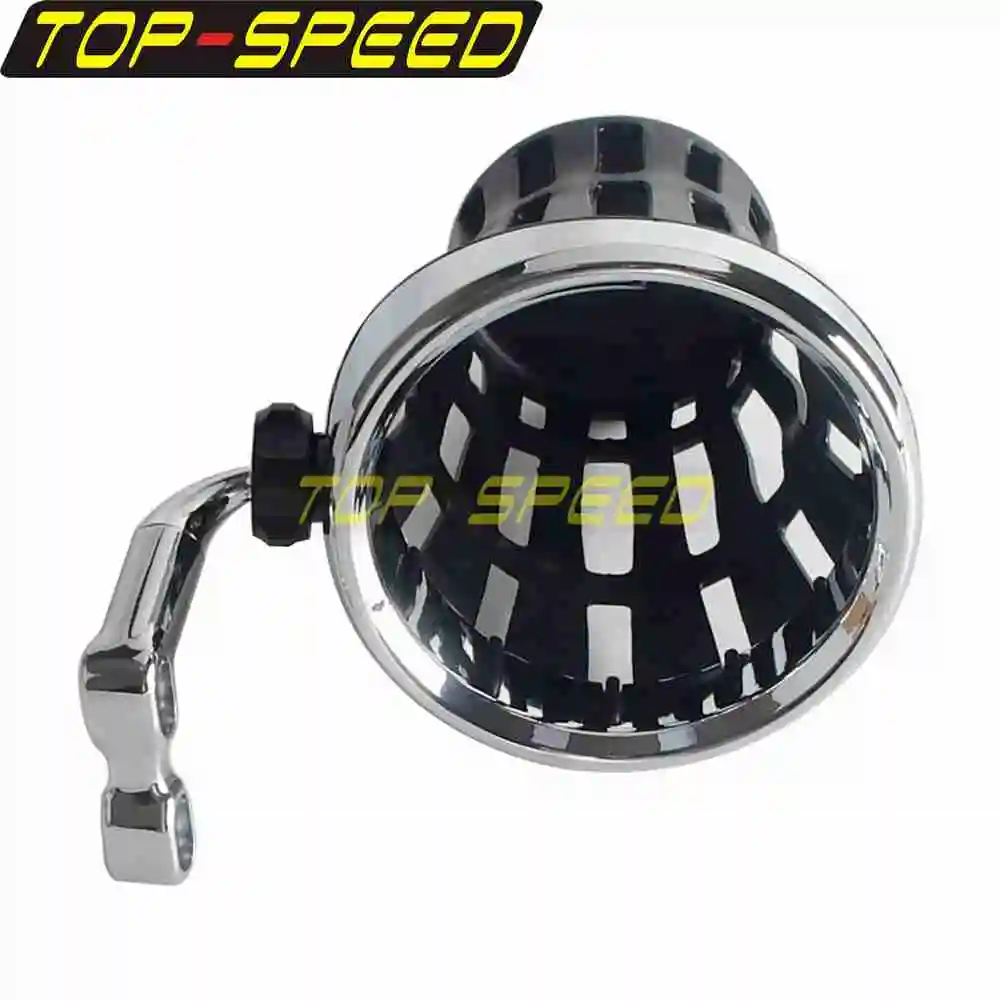 For Harley Pan America BMW Ducati Honda Gold Wing Kawasaki Vulcan Yamaha Victory Suzuki Universal Motorcycle Cup Holder Bracket view 4