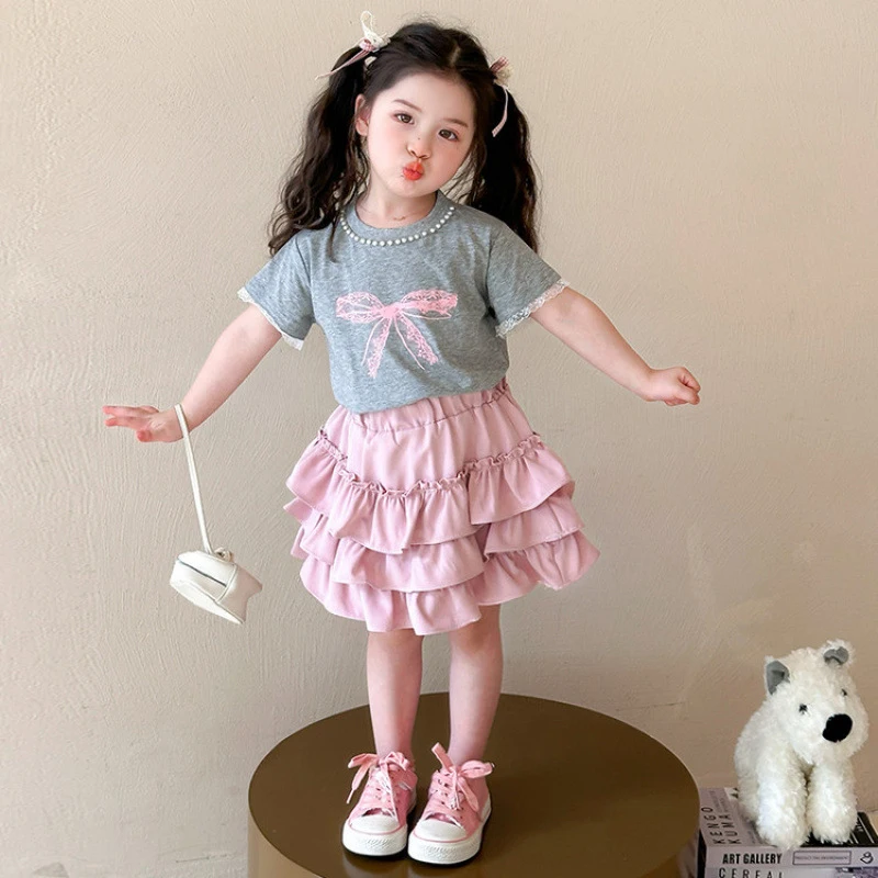 

Girls' College StylejkUniform set for autumn2026New trendy internet-famous street-style sweet and spicy two-piece puffy skirt se