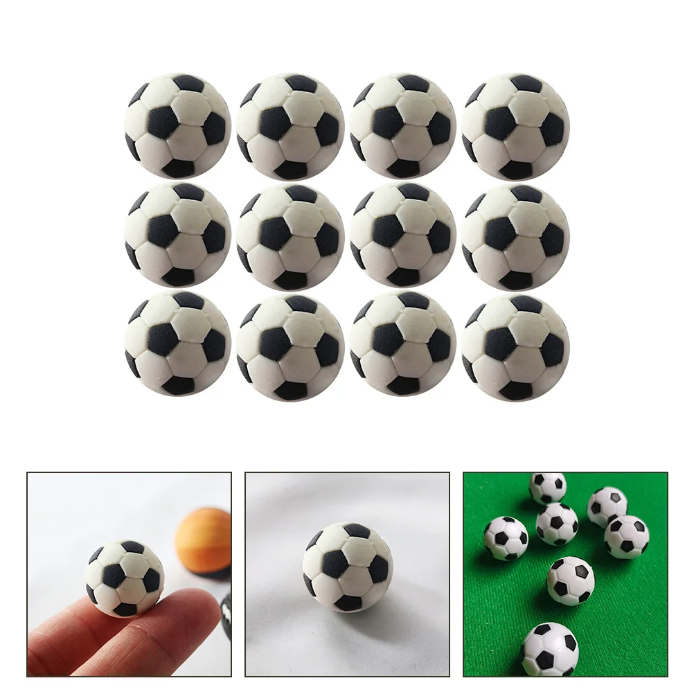 12 Pcs Dollhouse Miniature Empty Cup Water Model Accessories Soccer Ball Ornaments Balls Props Baby