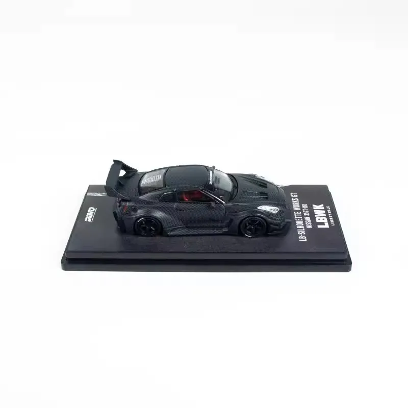 INNO 1/64 LB Nissan GTR R35 LBWK SUPER 35GT-RR Full Carbon Fiber Car Model Diecast Collectible Cars Model Kids Toys Boy Gifts
