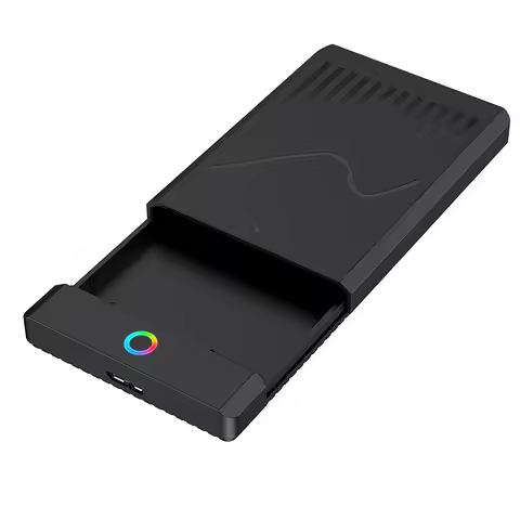 UTHAI 2.5-Inch Tool-Free SSD Enclosure USB 3.0/3.1/2.0 Type-C Notebook External Solid State Drive Box for Storage Expansion