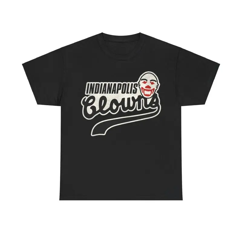 

Футболка с логотипом Indianapolis Clowns в стиле ретро, ностальгическая бейсбольная команда