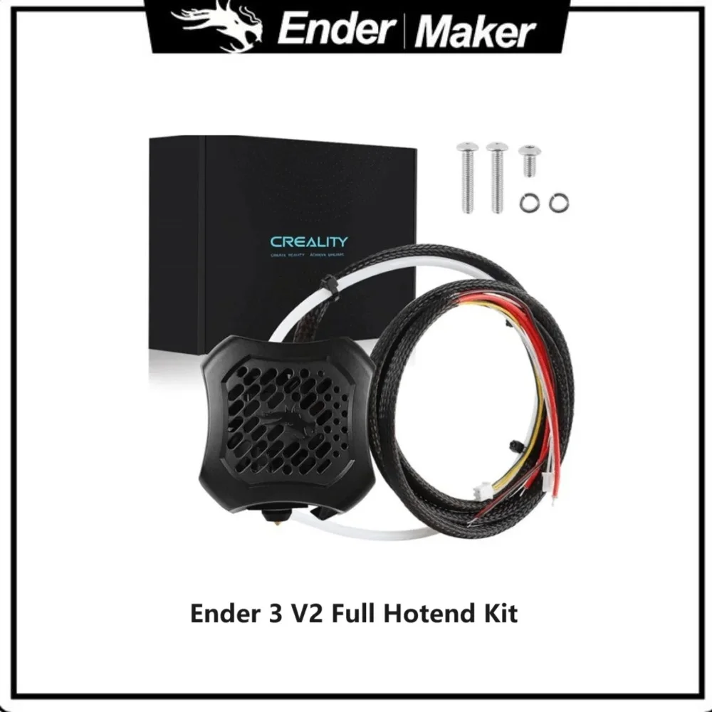 Creality Ender 3 V2 Full Hotend Kit Strong Wear Resisting Stable Printing Print freely for Ender-3 V2 3D Printer Parts Original