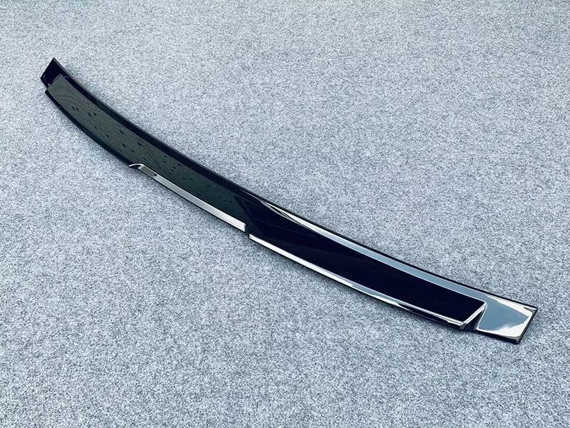 For Toyata Prius XW60 2022 2023 2024 Carbon Fiber Style Side Rear Window Spoiler Cover Trim Molding Garnish Bezel Styling