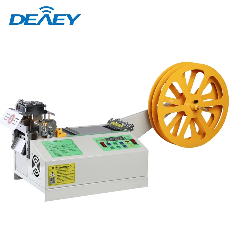 

DW-988L/H Automatic Hot And Cold Ribbon Cutter Pvc Electrical Electric Tape Cutting Machine