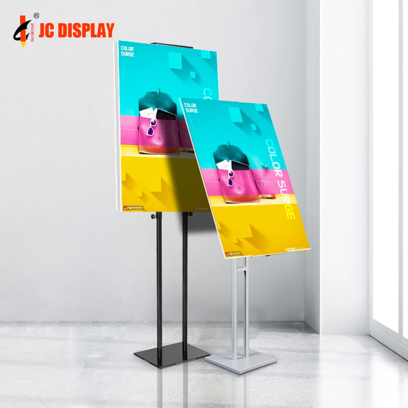 

customized.Hot selling adjustable cardboard advertising 30x30cm custom printing KT cardboard poster stand