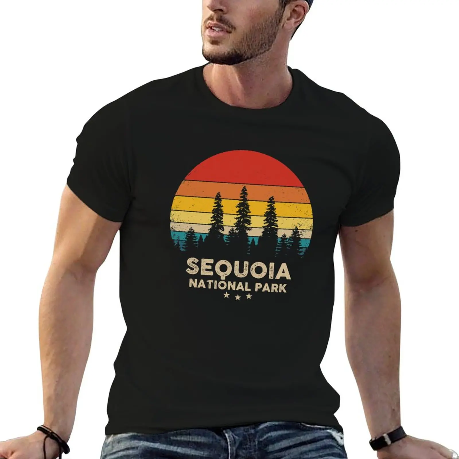 

Sequoia National Park T-Shirt printed t shirts for man t shirts for man pack white T-Shirt