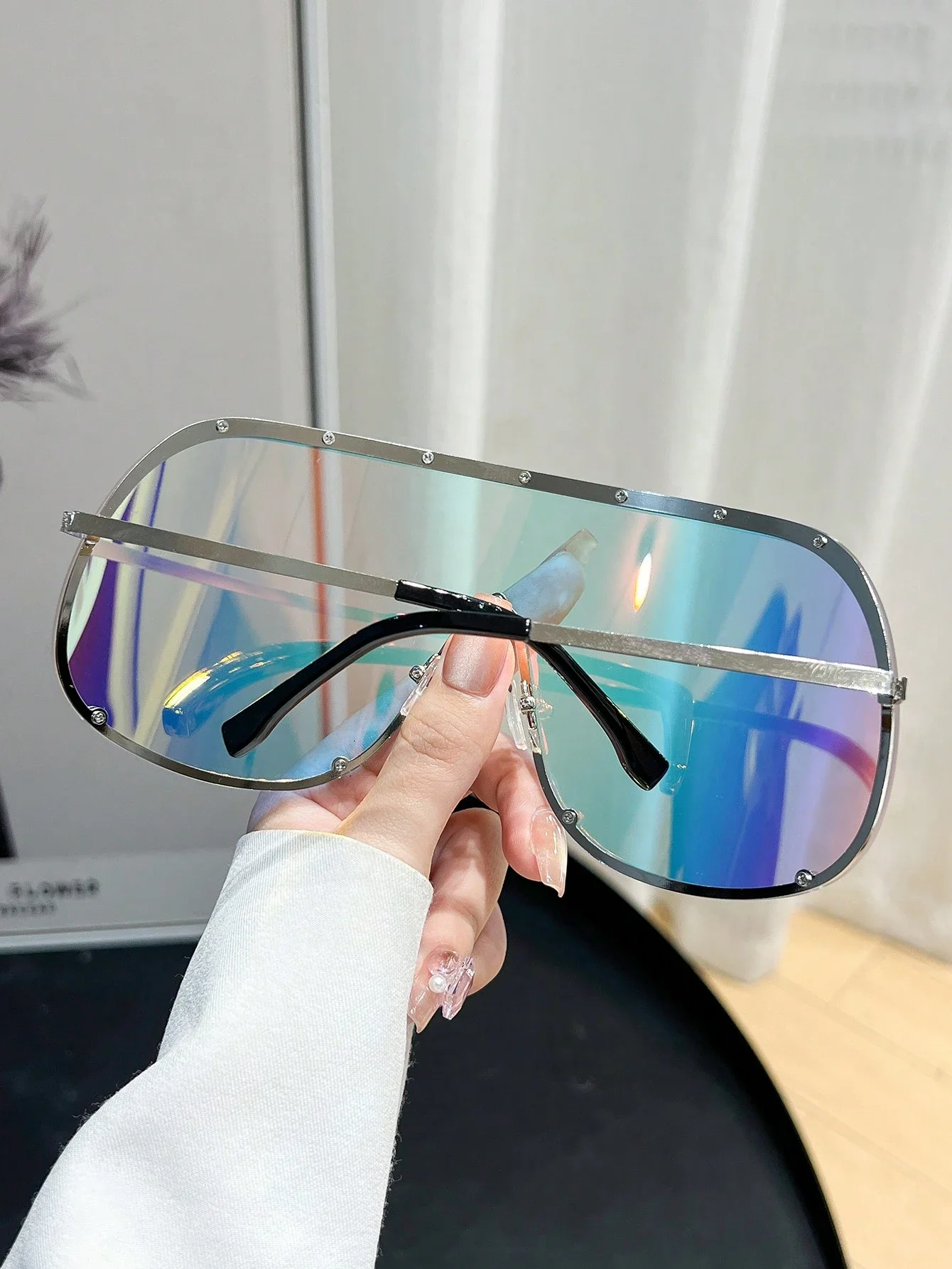 Extra Large Rimless…