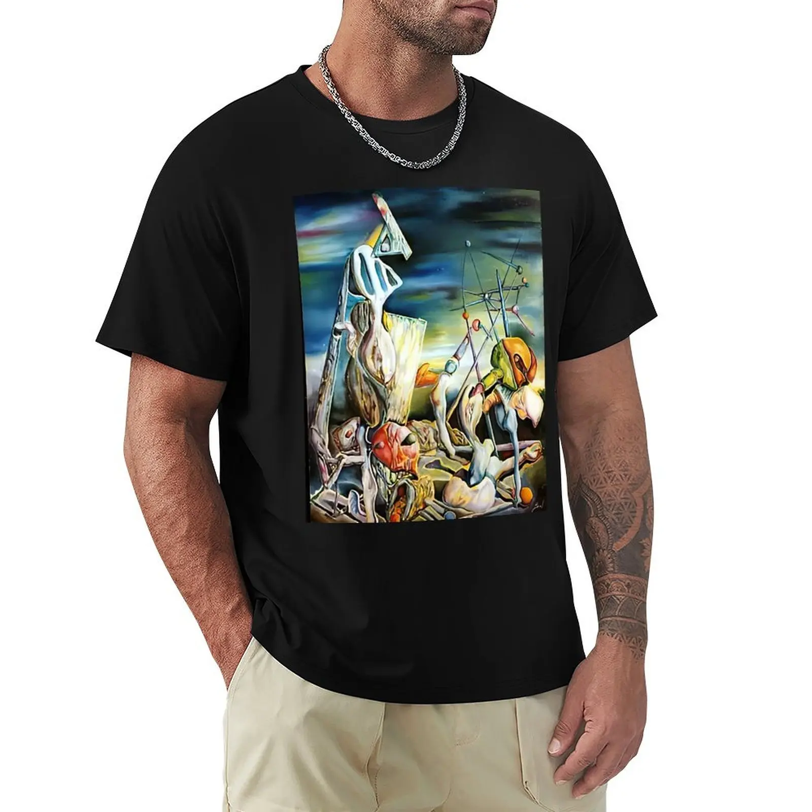 Yves Tanguy T-Shirt t shirt man casual T-Shirt
