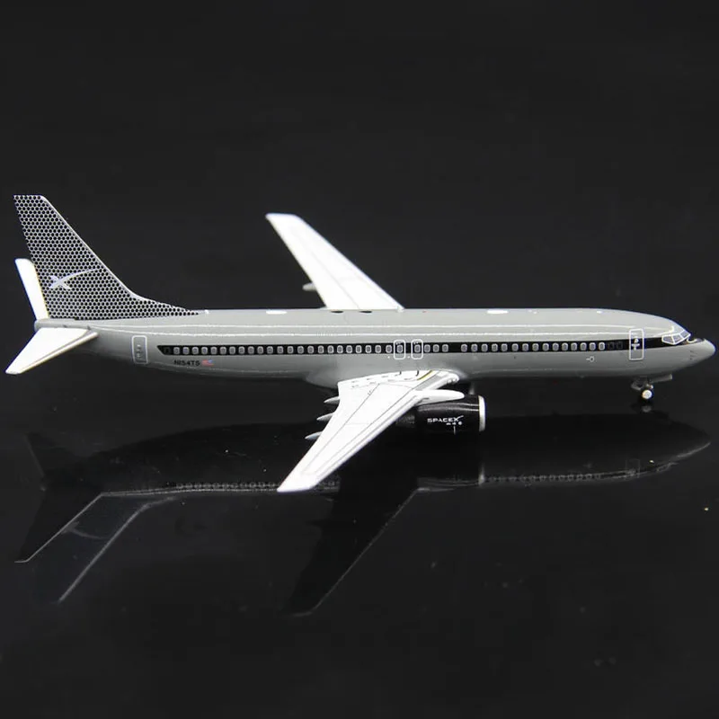 دييكاست 1:400 مقياس سبيكة SpaceX B737-800 N154TS نموذج طائرة كلاسيكي الانتهاء ثابت مجموعة حلية هدية العرض
