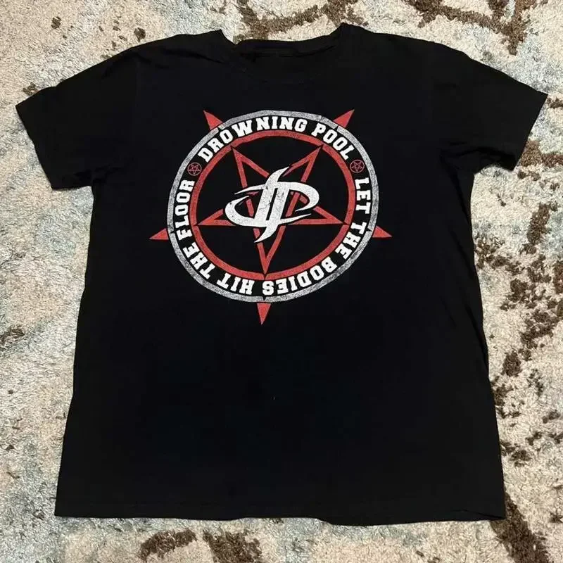 Drowning Pool Let The Bodies Hit Floor Cotton T Shirt All Size