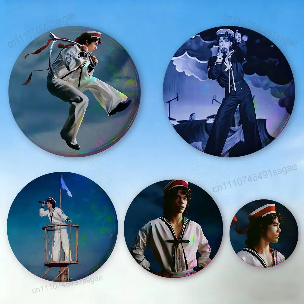 C-Conan G-Gray Wishbone Badge Pins For Friend, Backpack, Clothing, Collectible Accessories, Jewelry Gift