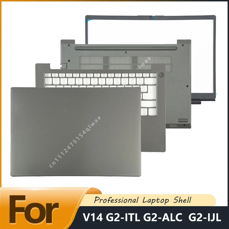 New  Laptop Screen Bezel Upper Case Hinge Bottom Case Screen Back Cover Replacement For V14 G2-ITL G2-ALC  G2-IJL