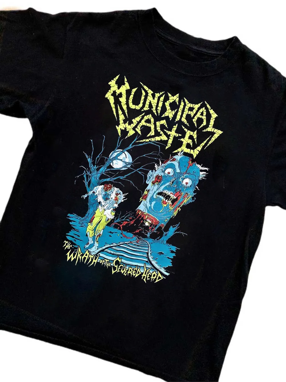 Municipal Waste The Wrath Of The Severed Head Shirt Unisex Short Tee PR562