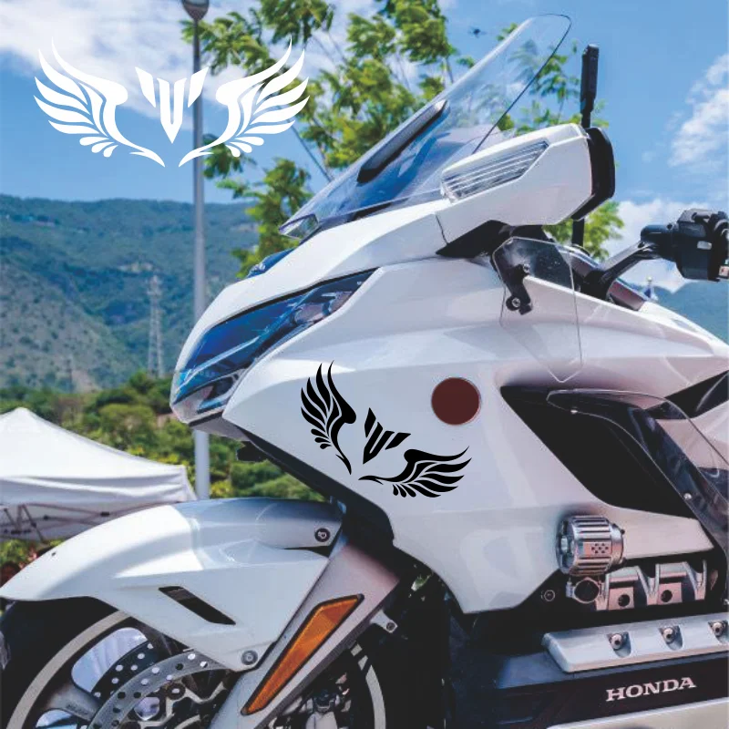 

MT Wing Logo Reflective Motorcycle car Stickers Decor Fuel Tank Windshield Helmet Accessories Decal For MT07 MT-09 #n309